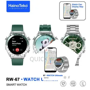 Haino Teko Germany Rw-67 Stainless Steel Fitness Watch
