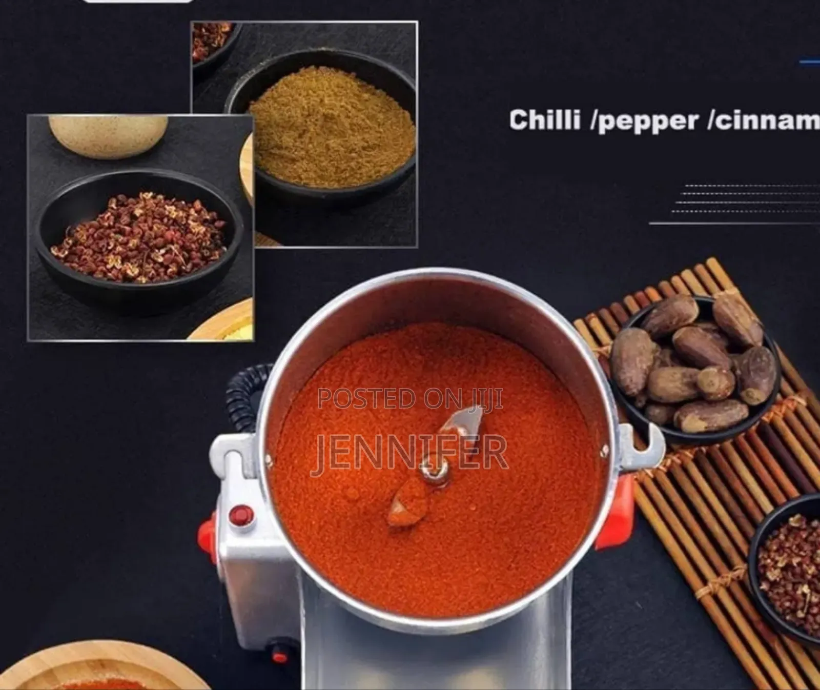 1kg Commercial Home Large Capacity Grains Grinder