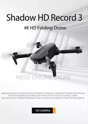 2 Batteries H15 Pro Foldable Drone