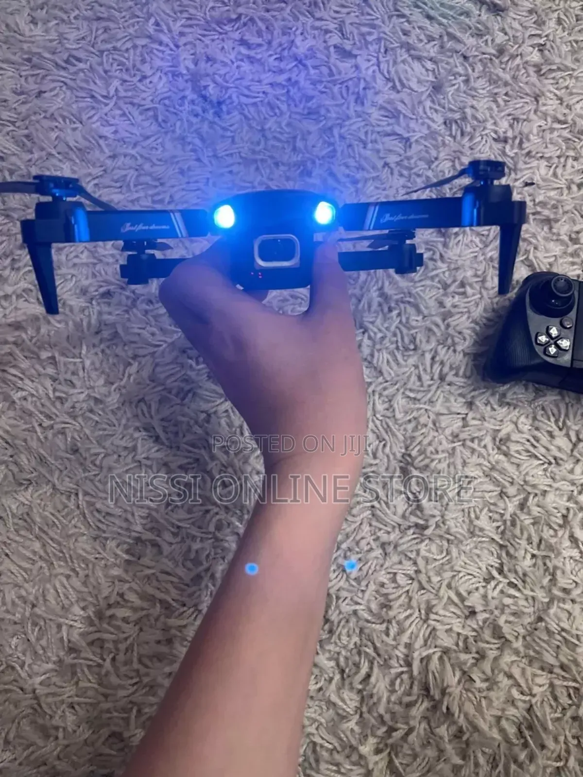 2 Batteries H15 Pro Foldable Drone