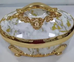 Round Gold Luxury Food Warmer(Chaffing Dish)