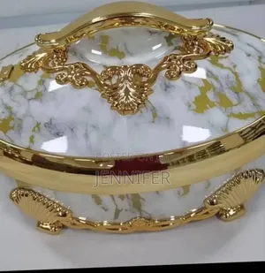 Round Gold Luxury Food Warmer(Chaffing Dish)
