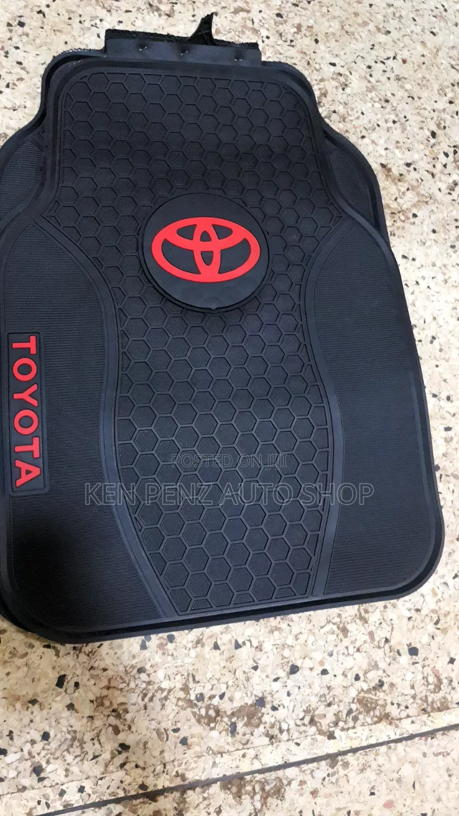Rubber Toyota Logo Car Floor Mats