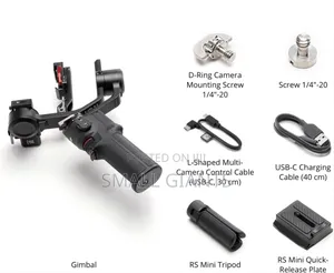 Dji Rs 3 Mini, 3-Axis Gimbal Stabilizer for Cameras
