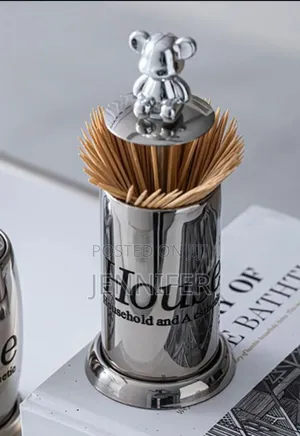 Cute Bear-Themed Toothpick Holder