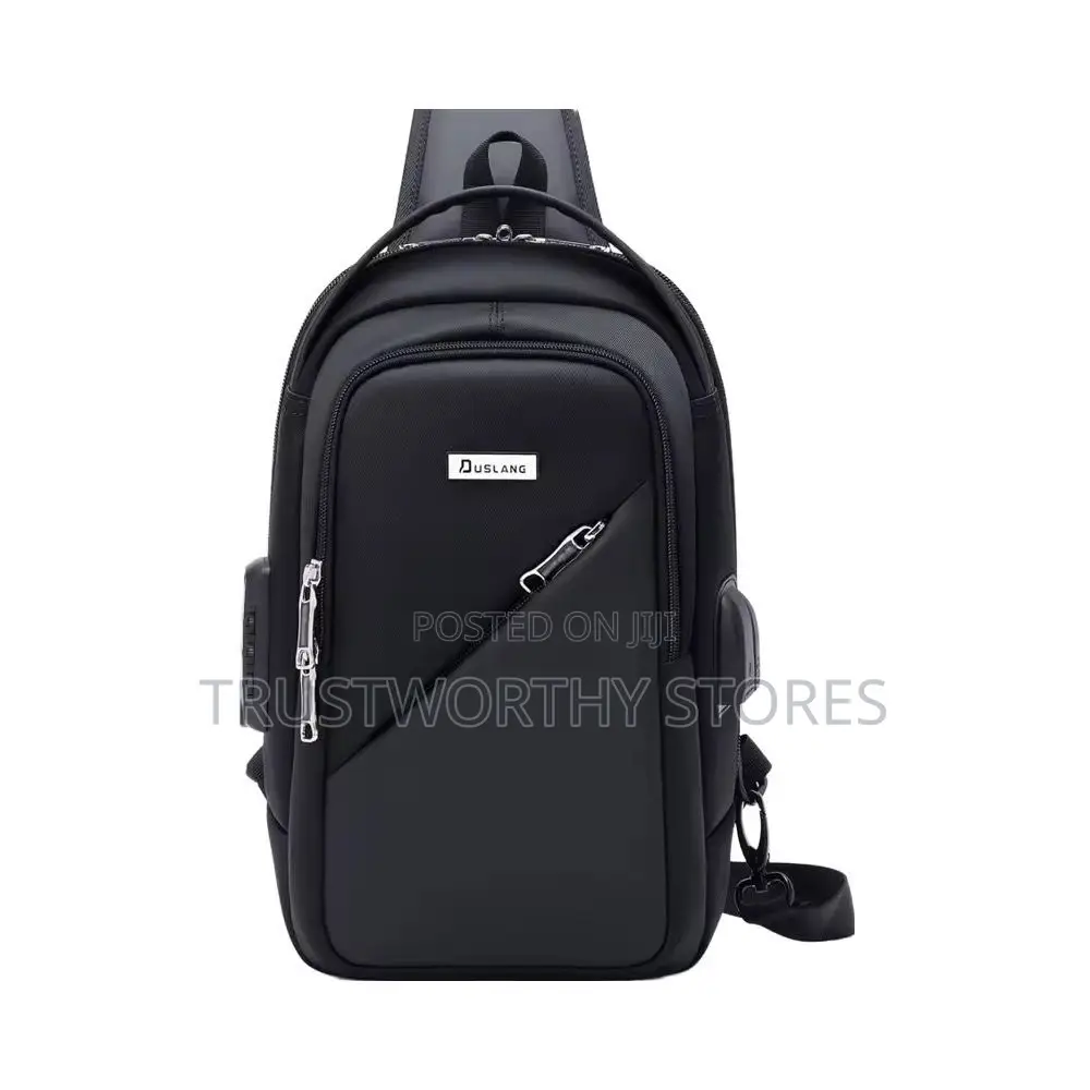 Anti-Theft Crossbody Chest Bag - Simple Design,High Quality