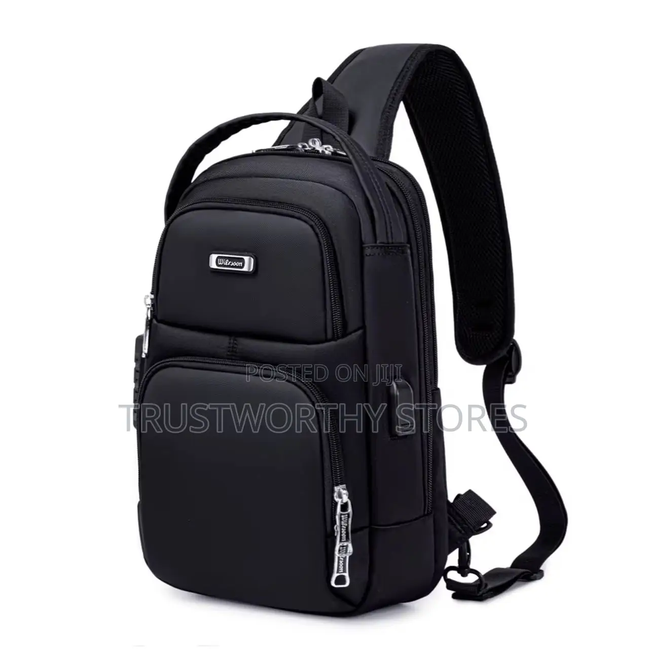 Anti-Theft Crossbody Chest Bag - Simple Design,High Quality