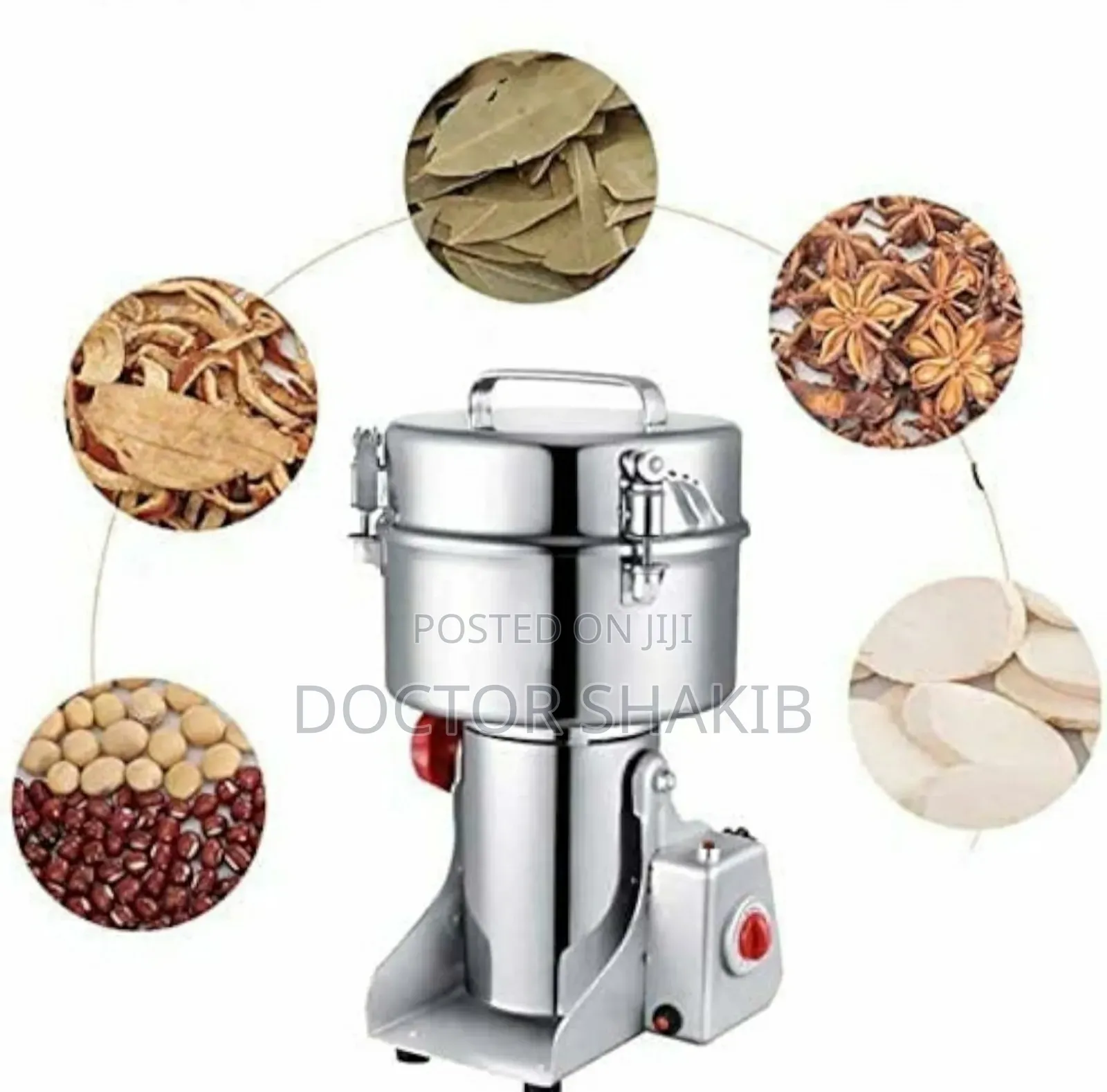 New 1kg Commercial Home Large Capacity Grains Grinder