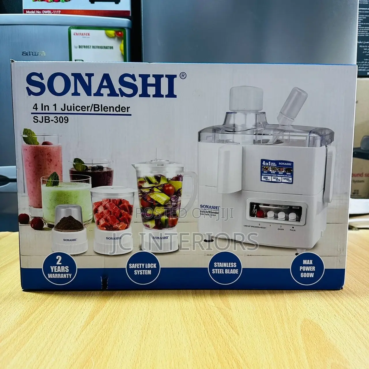 Sonashi 4in1 Blender/Juicer at Only 280.000/=