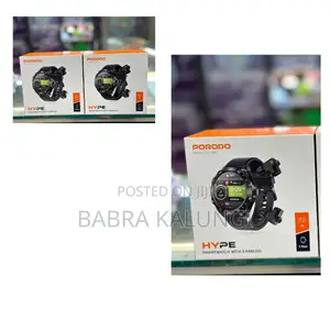 Porodo Hype Smart Watch With Earbuds