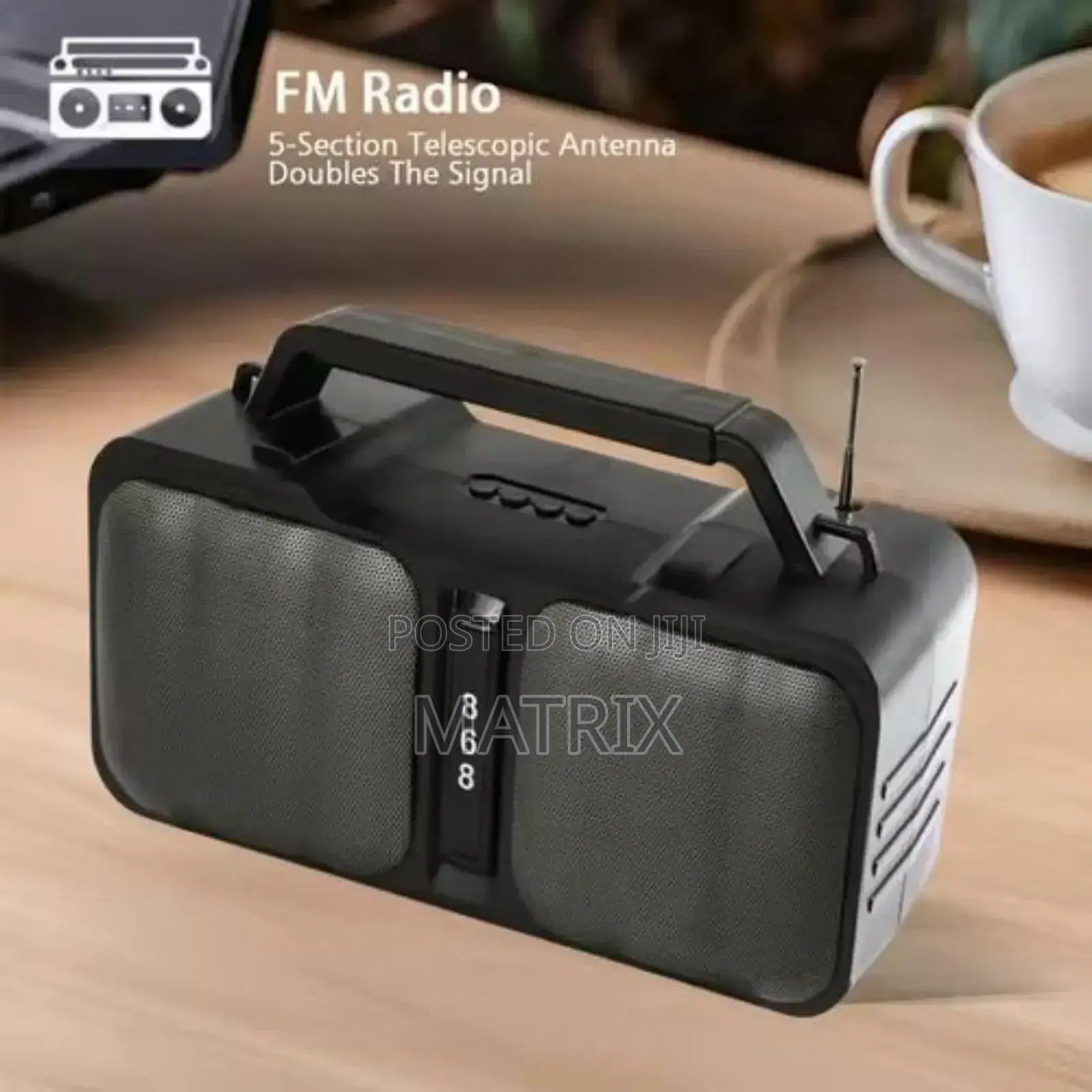 Bluetooth Speaker Outdoor Portable Fm Radio