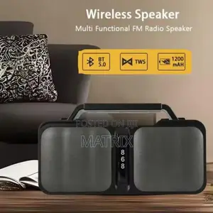 Bluetooth Speaker Outdoor Portable Fm Radio
