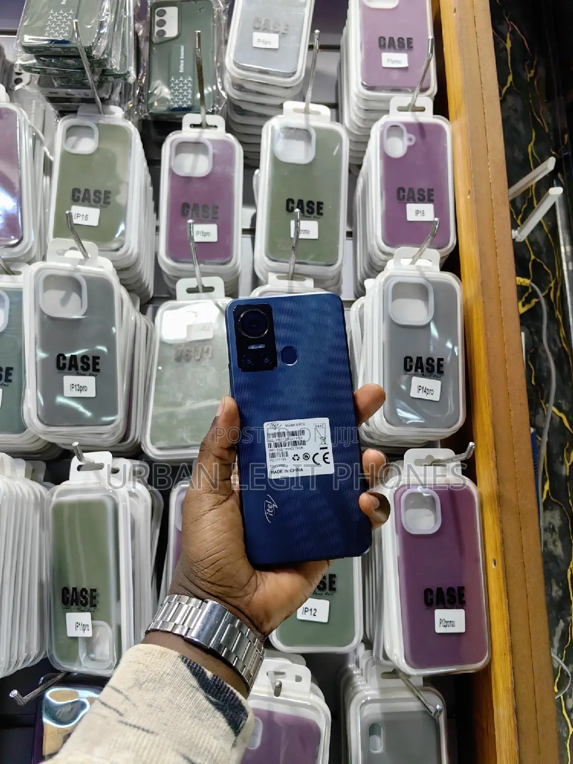 Itel S18 64 GB Blue