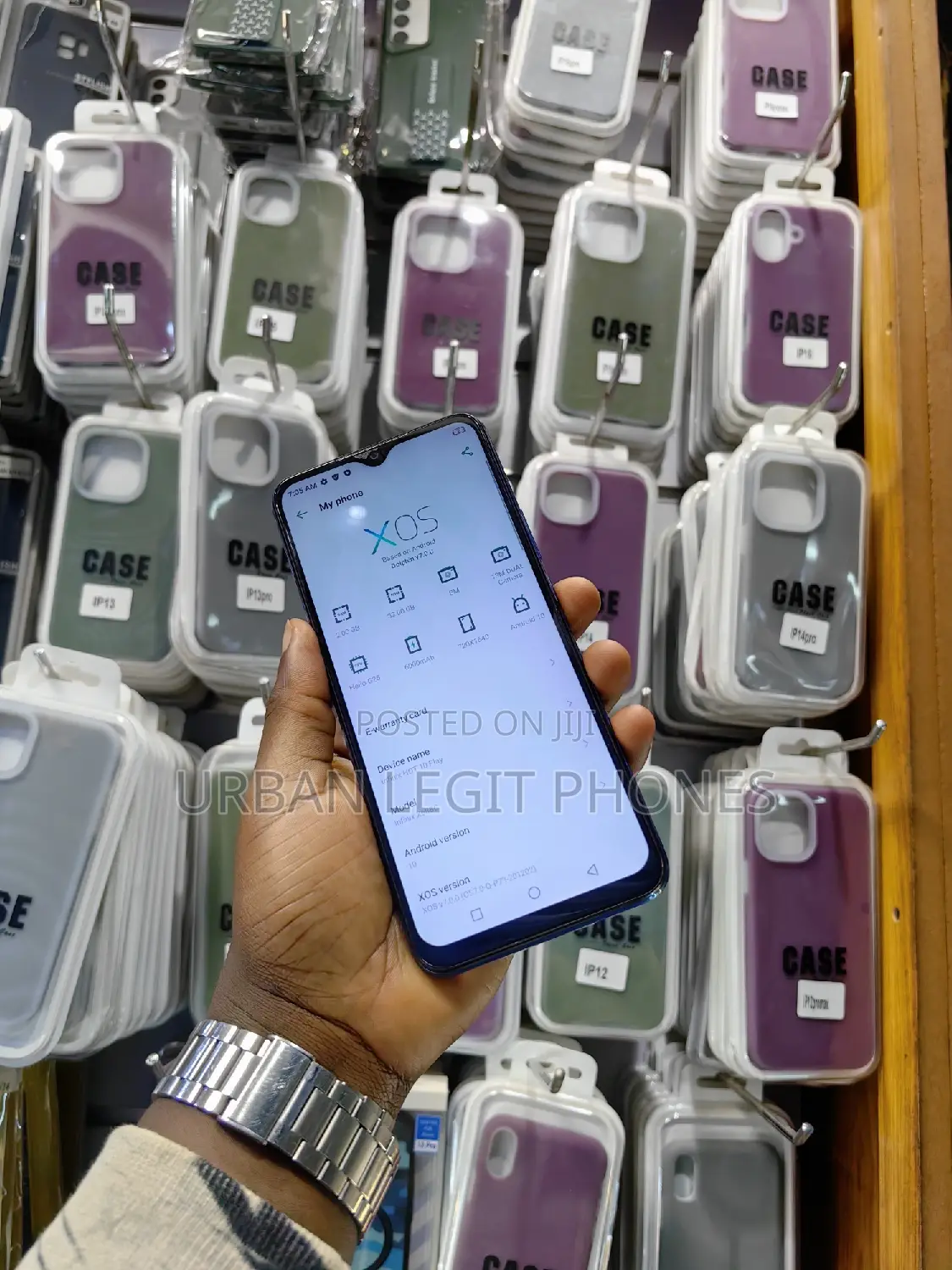 Infinix Hot 10 Play 32 GB Blue
