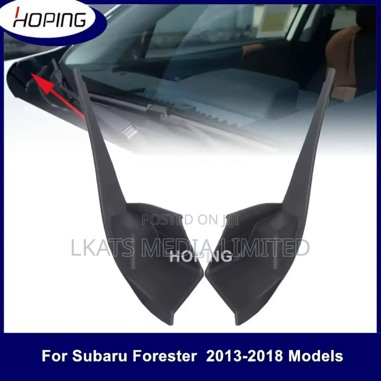 Rt Side Front Windshield Corner Cover Forester 2013-2018