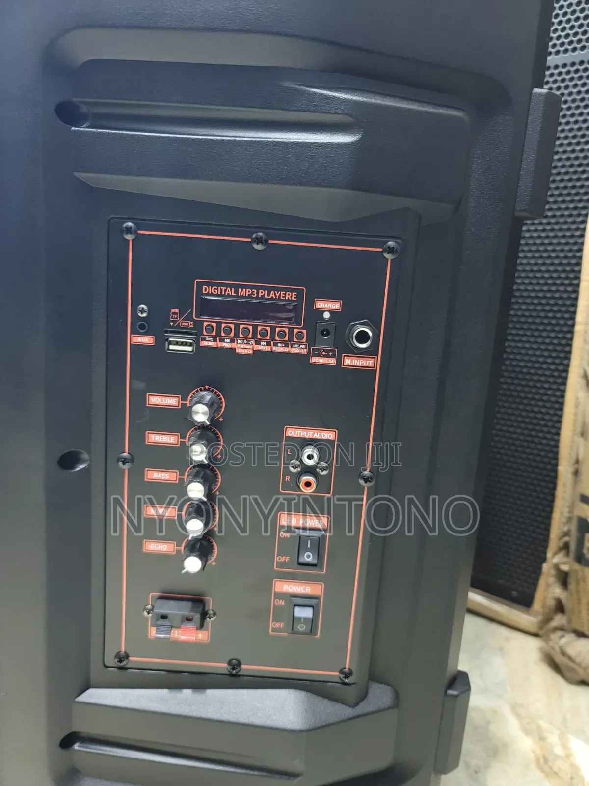 NDR Professional Rechargeable Public Address Speaker