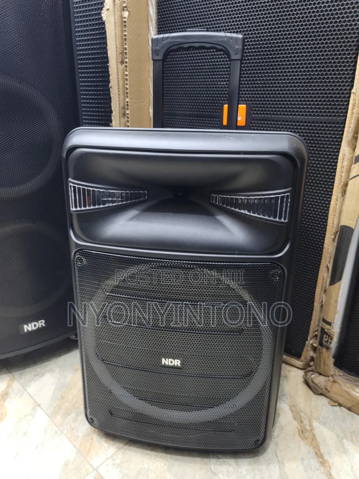 NDR Professional Rechargeable Public Address Speaker