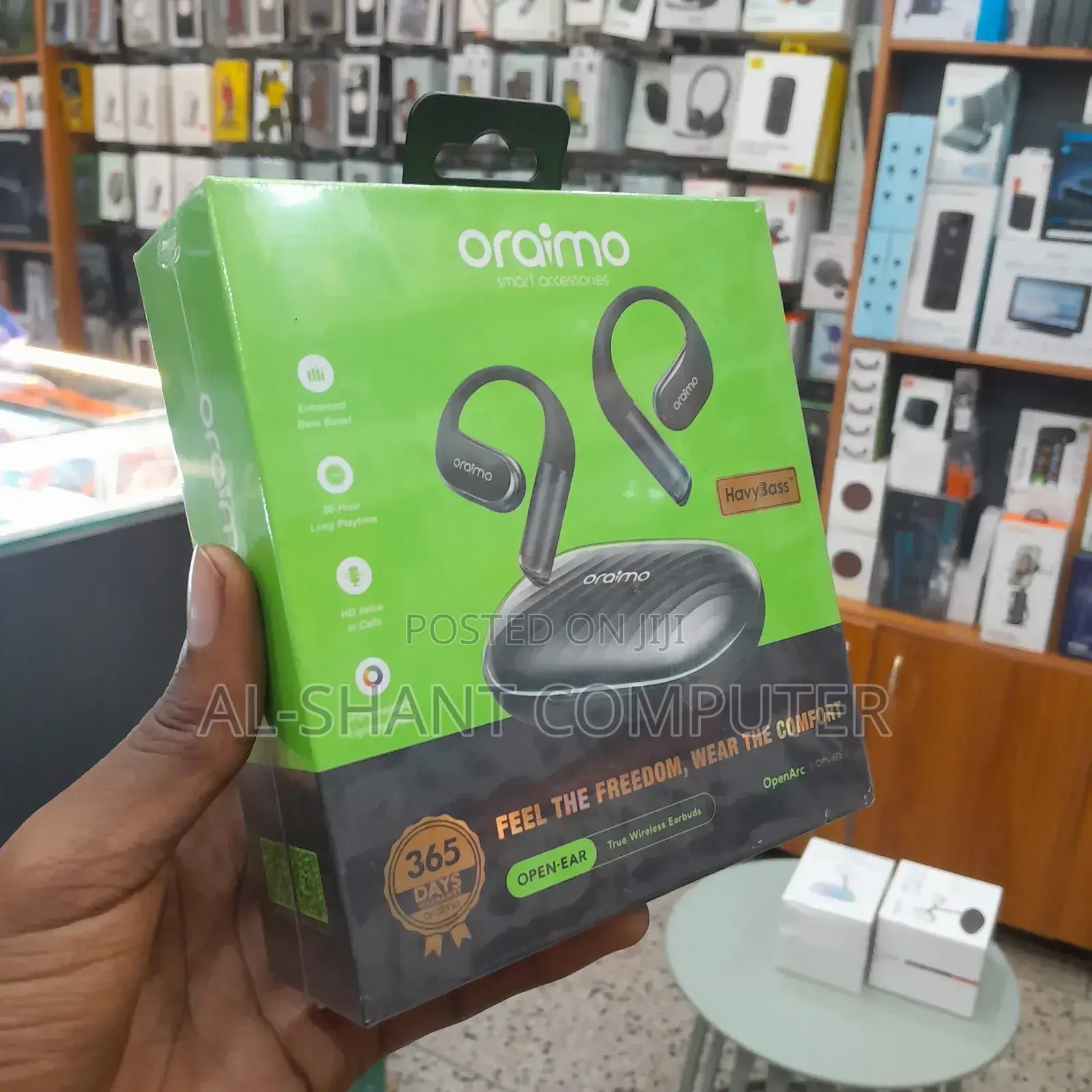 Oraimo Havy Bass Earphones/Wireless Earphones