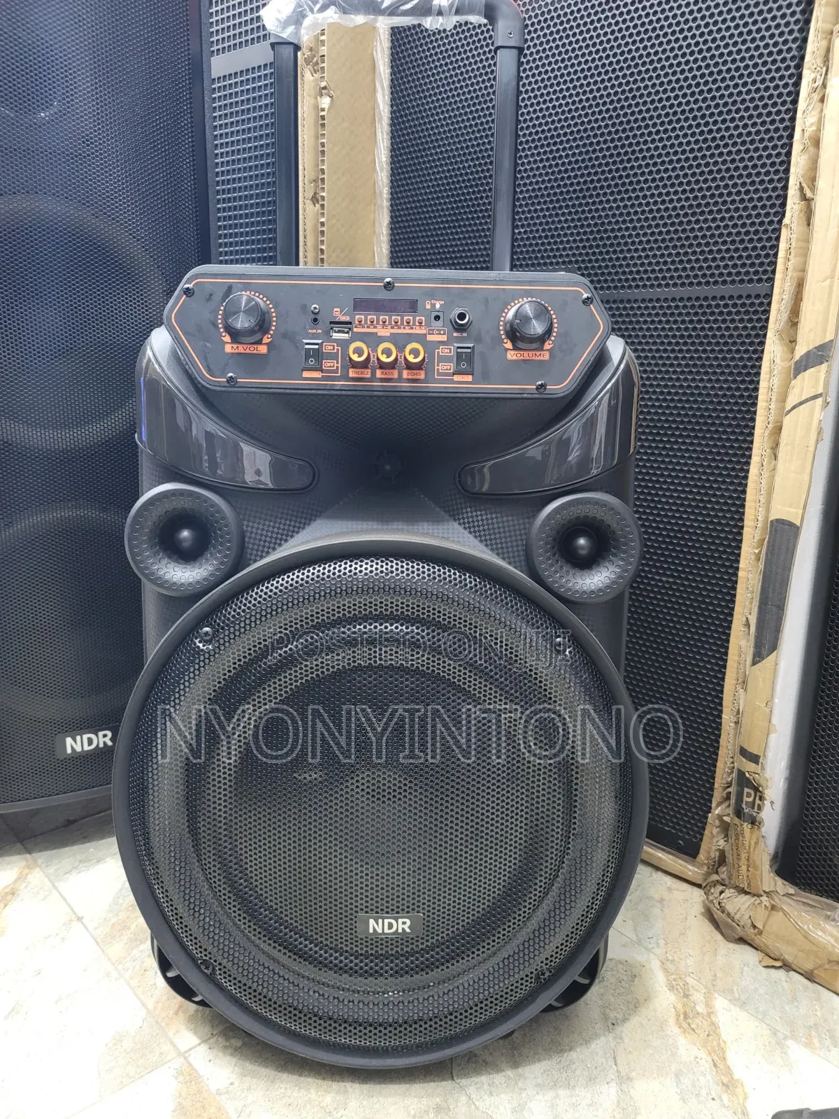 NDR Rechargeable Bluetooth Public Address Speaker