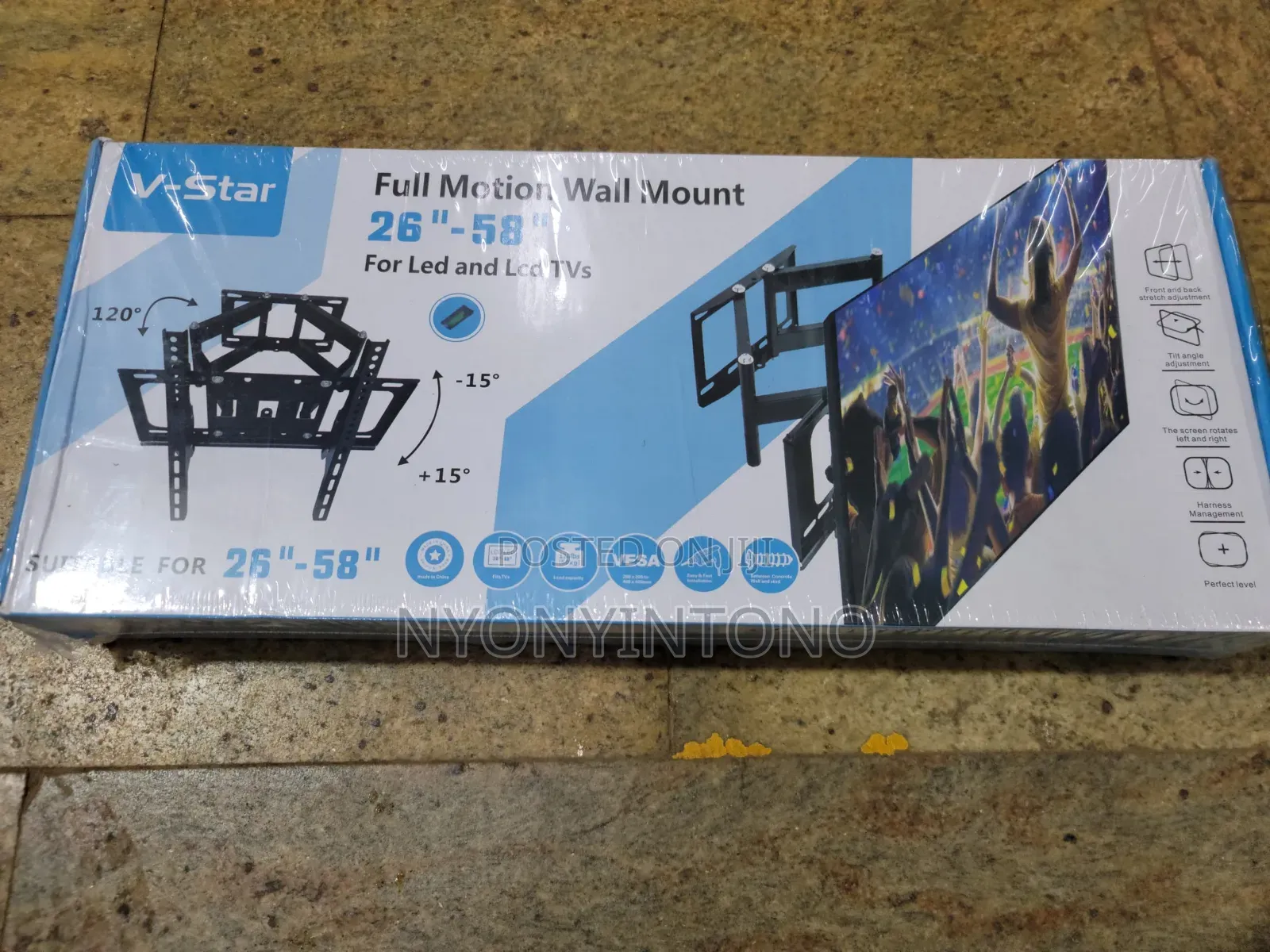 26"-58" Ultra Strong Xeno Full Motion Wall Mount