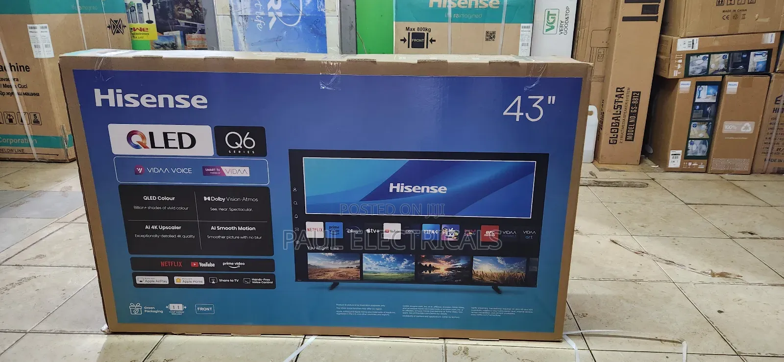 Hisense 43 Qled Smart