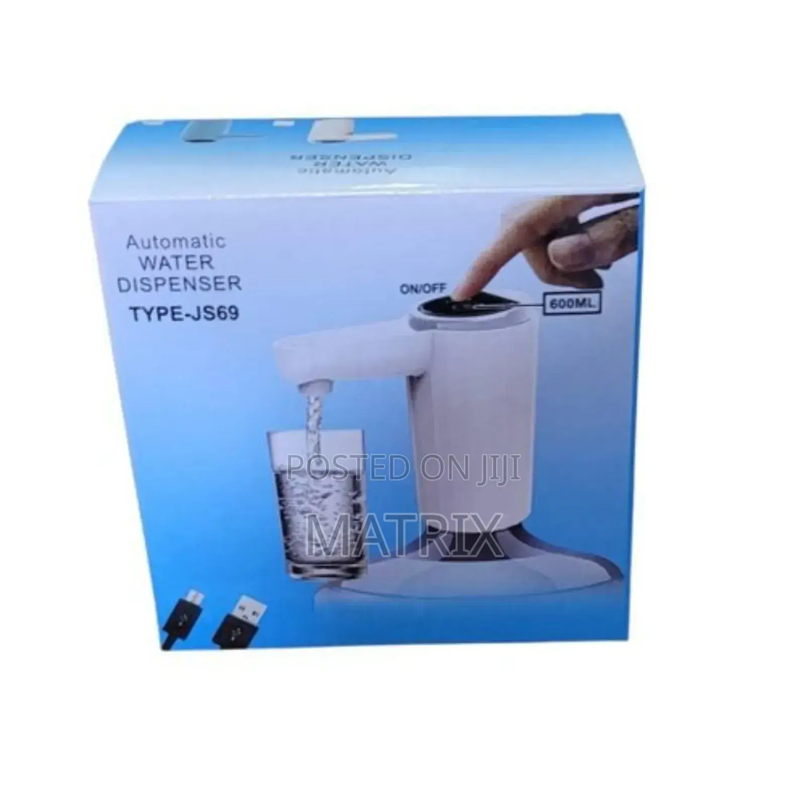Smart Portable Electric Water Dispenser- Multicolor