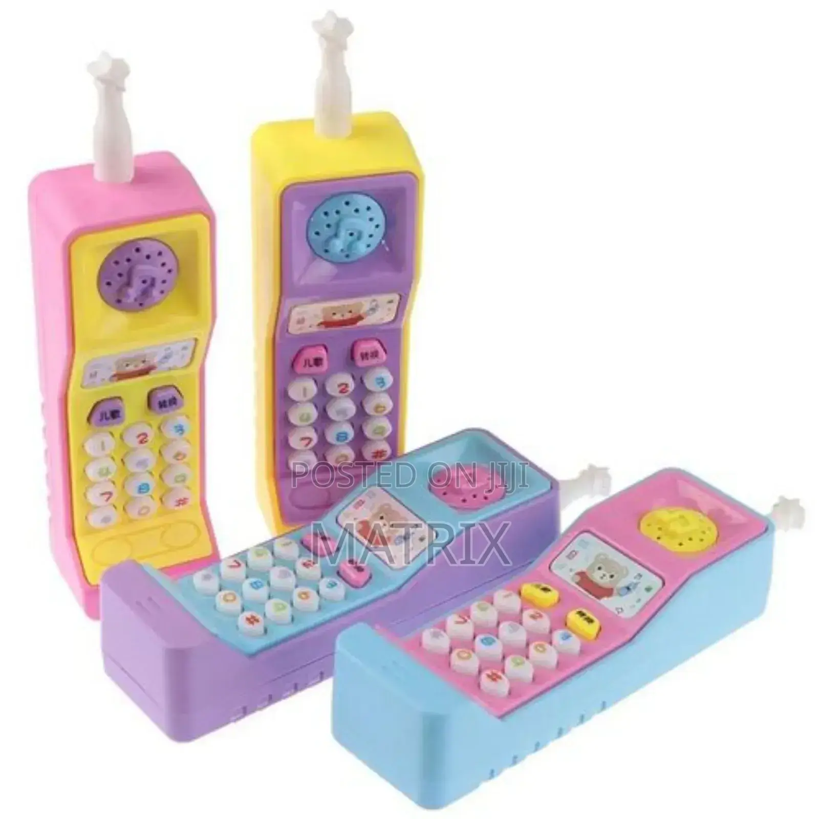 Toy Phone for Kids With Various Music Operated on Batteries