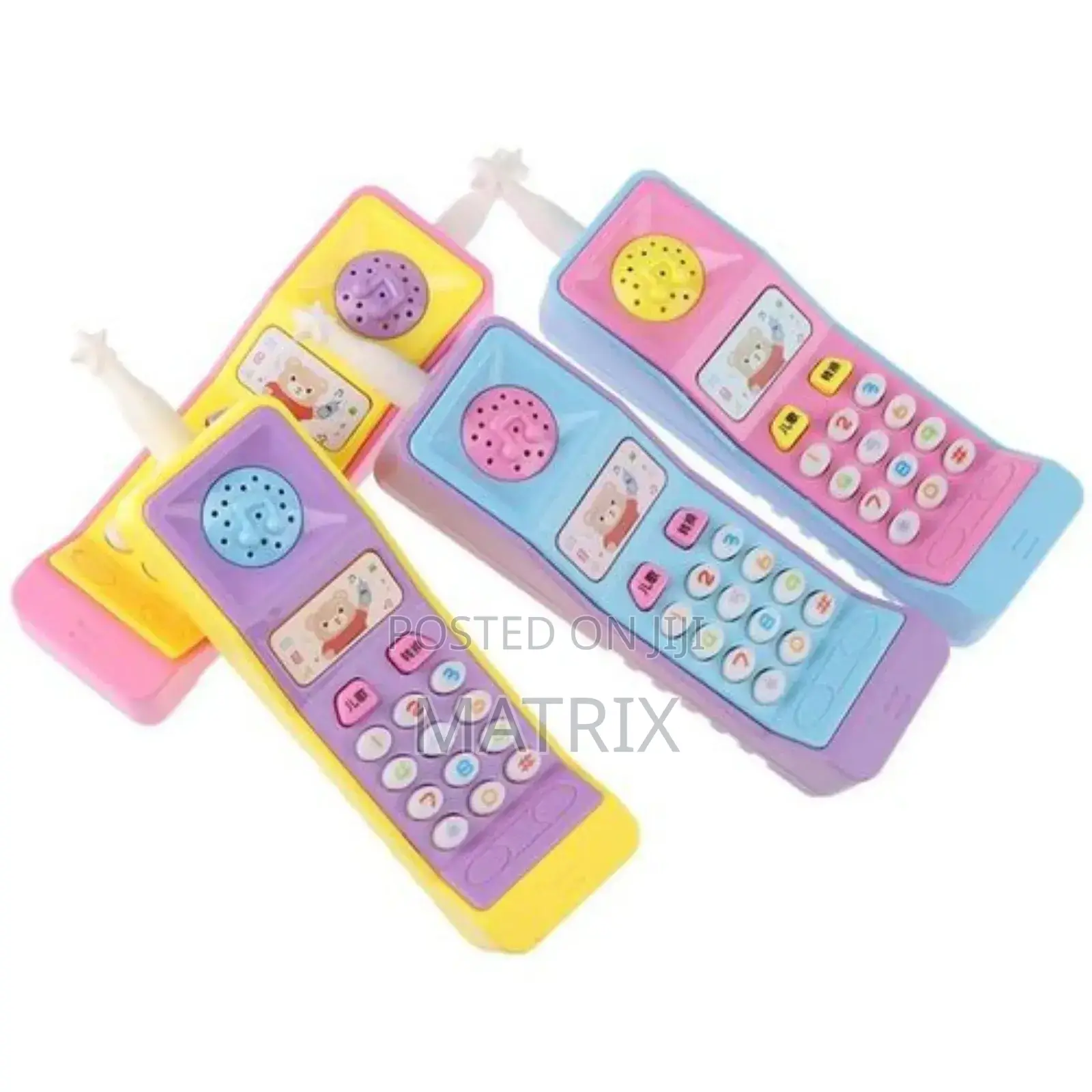 Toy Phone for Kids With Various Music Operated on Batteries