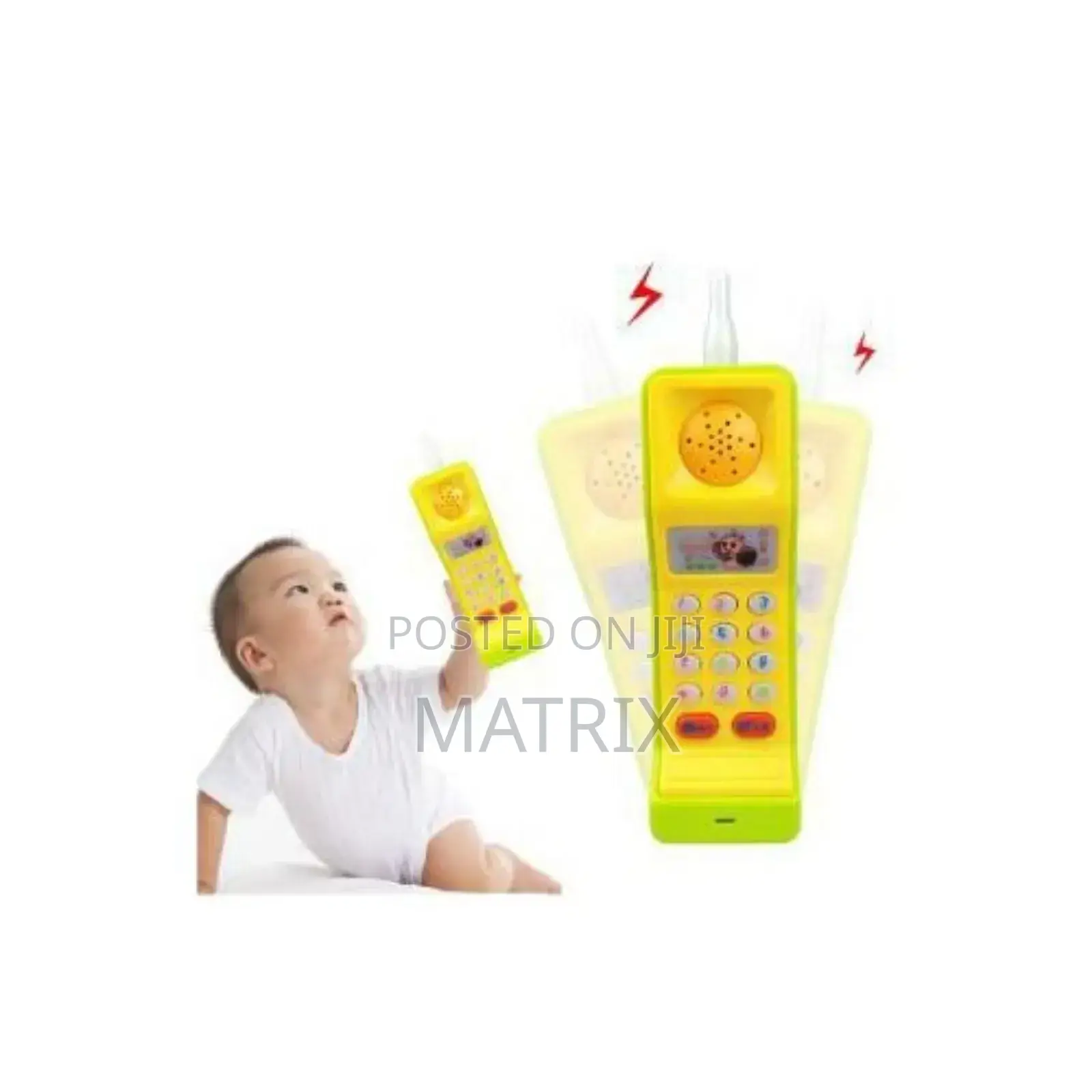 Toy Phone for Kids With Various Music Operated on Batteries