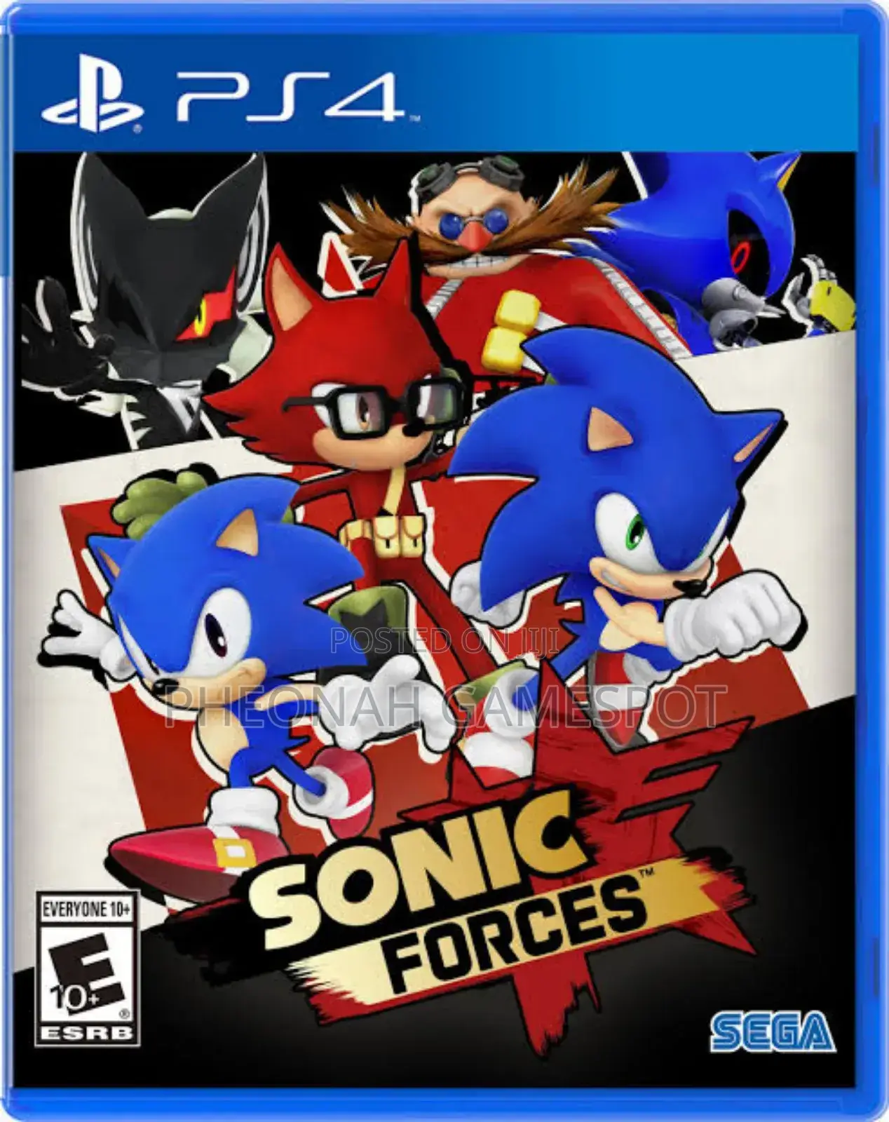 Sonic Forces Game Cd For Ps4