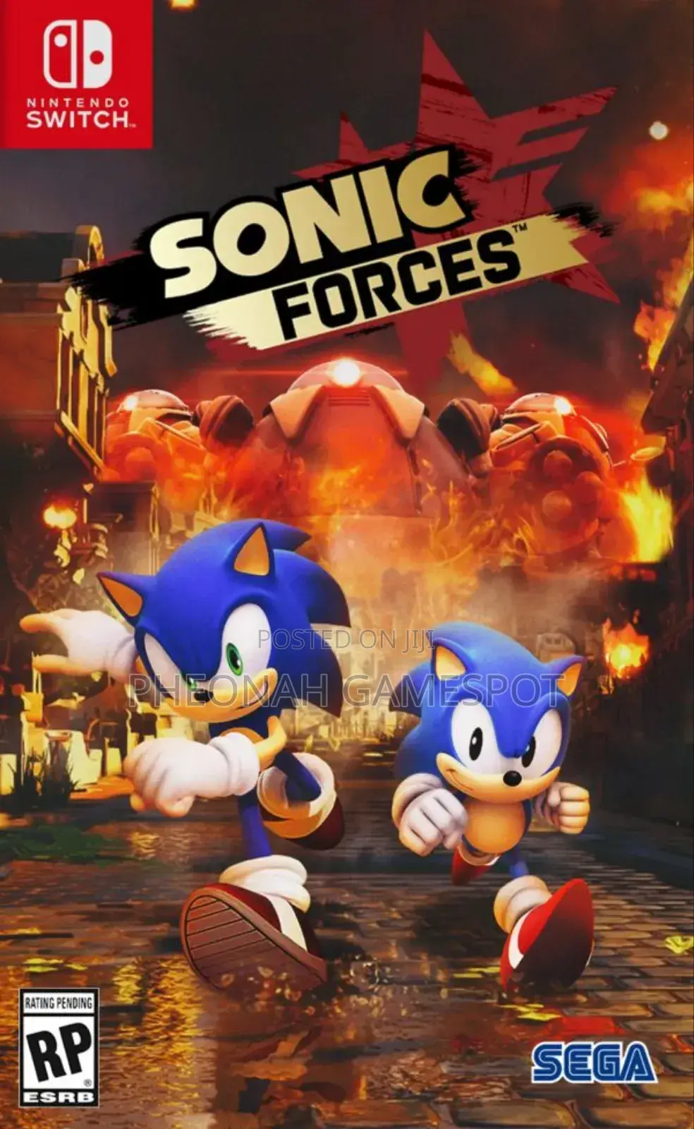 Sonic Forces Game Cd For Ps4