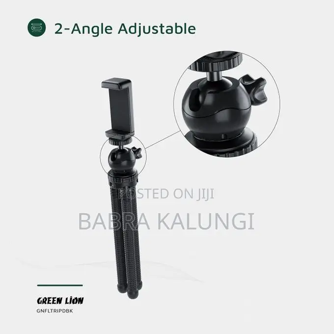 Flexible Tripod With Foam Grips