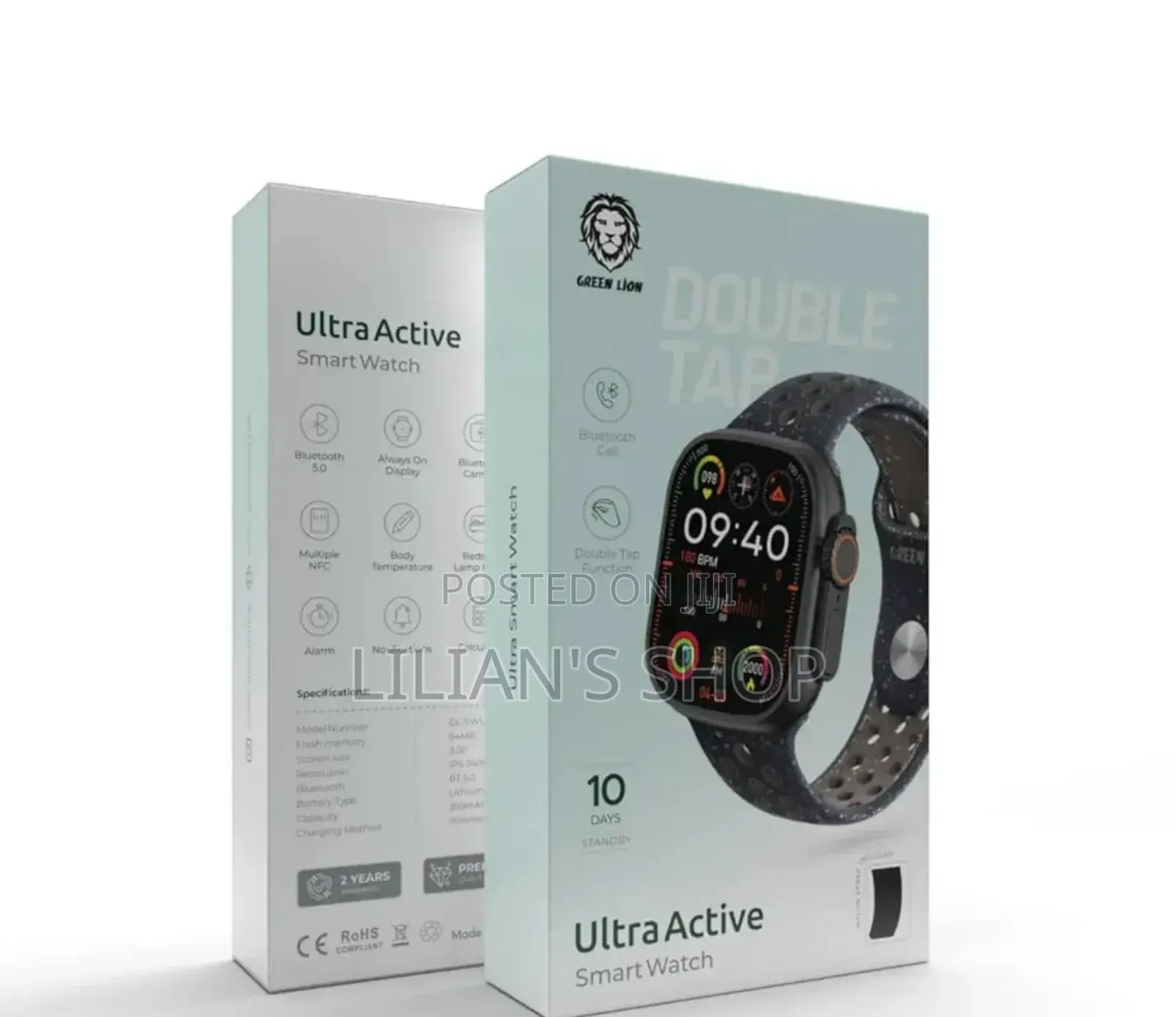 Green Lion Ultra Active Smart Watch