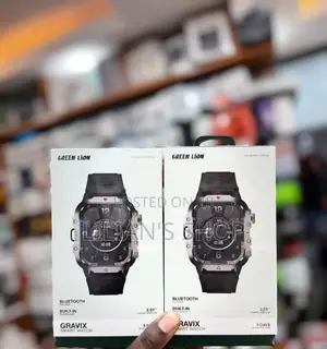 Green Lion Gravix Smart Watch - Black