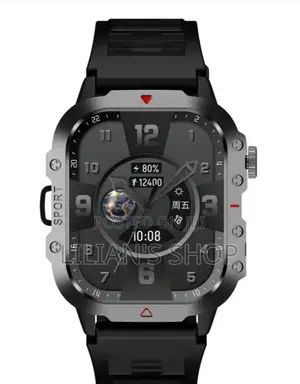 Green Lion Gravix Smart Watch - Black