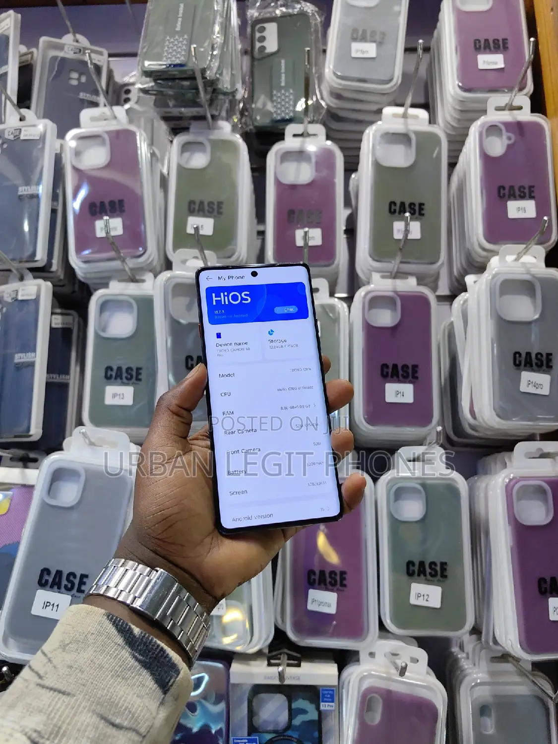 Tecno Camon 40 Pro 256 GB Black