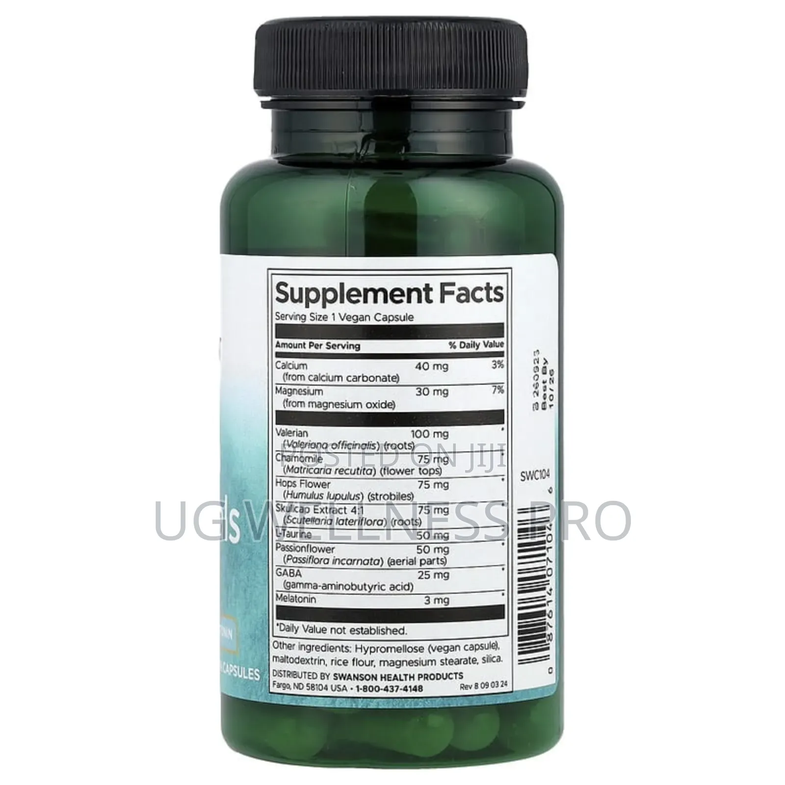 Swanson, Sleep Essentials, 60 Vegan Capsules