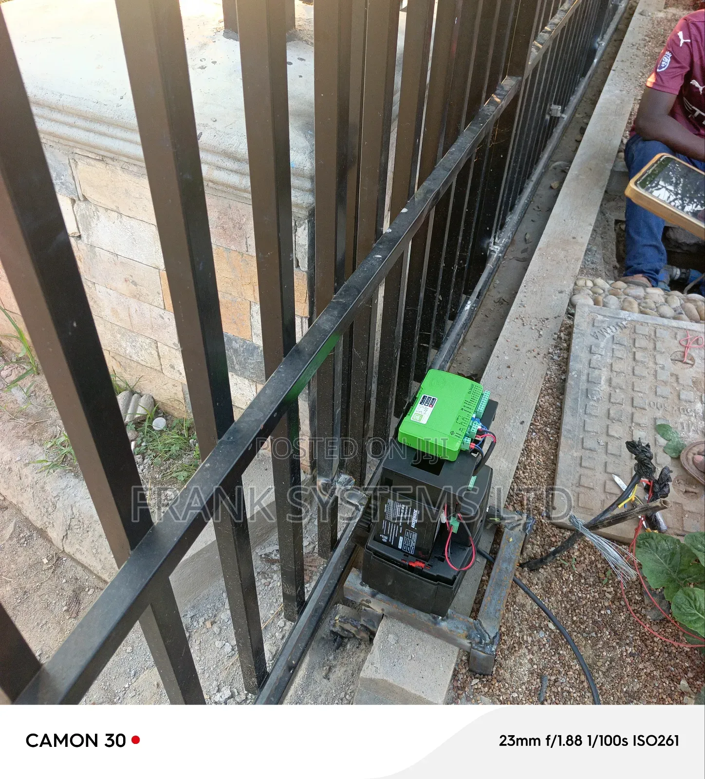 Automatic Sliding System for Heavy Gates