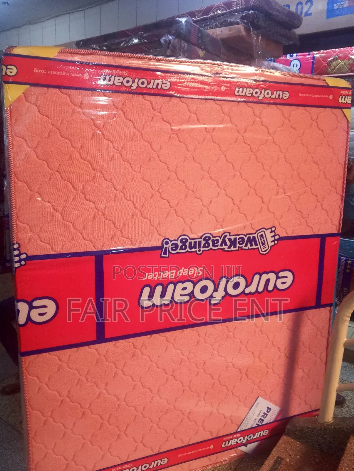 Eurofoam Premium High Density Mattress . 5*6*8inches