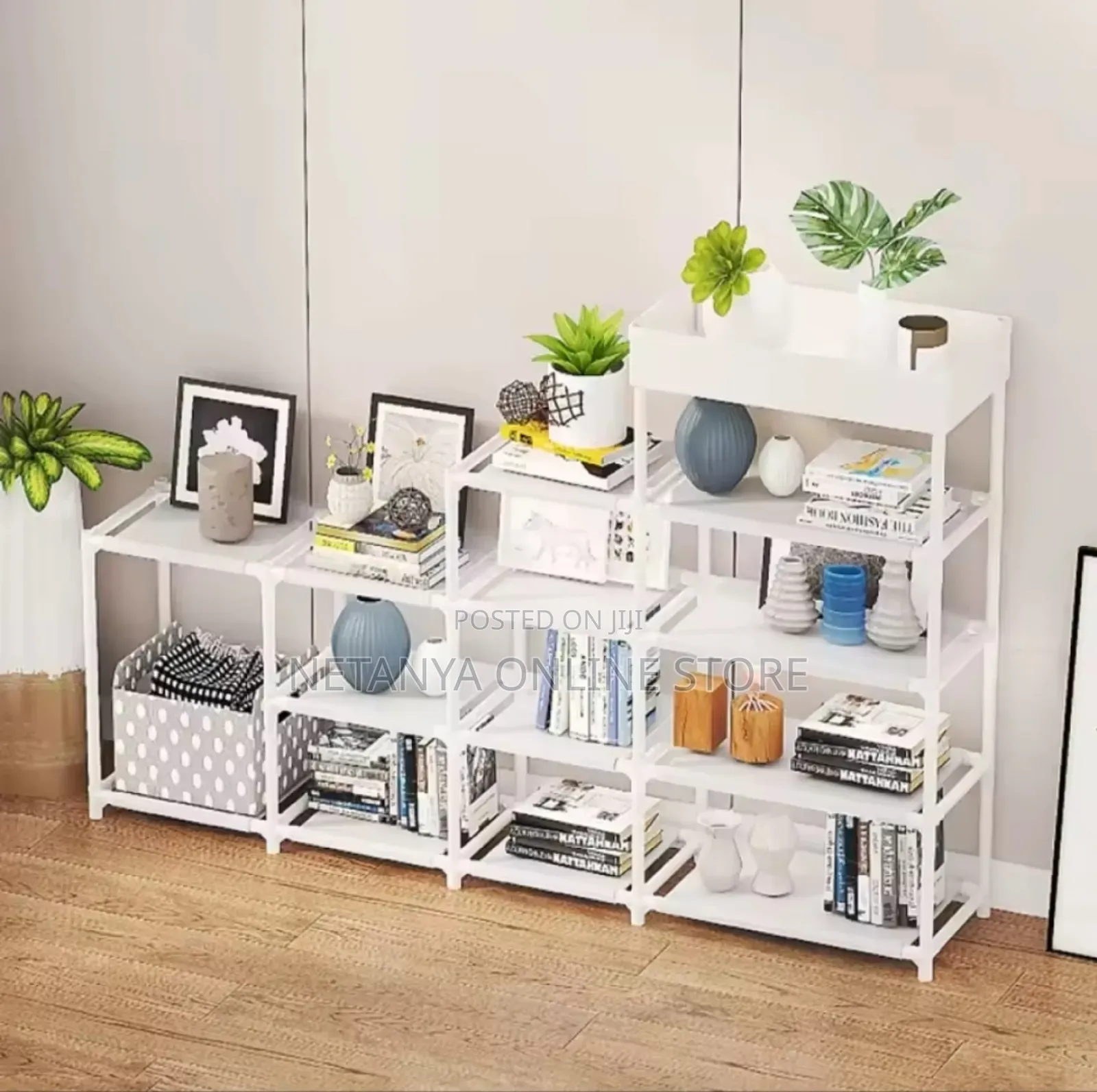 L Shape Storage Shoe Rack