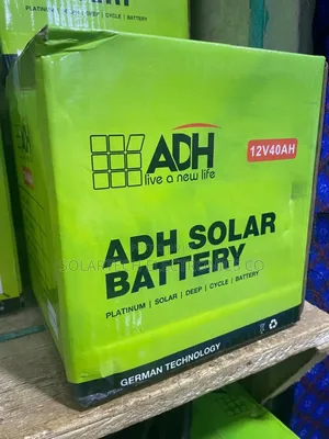 40ah Original Adh German Technology Solar Battery Vuma