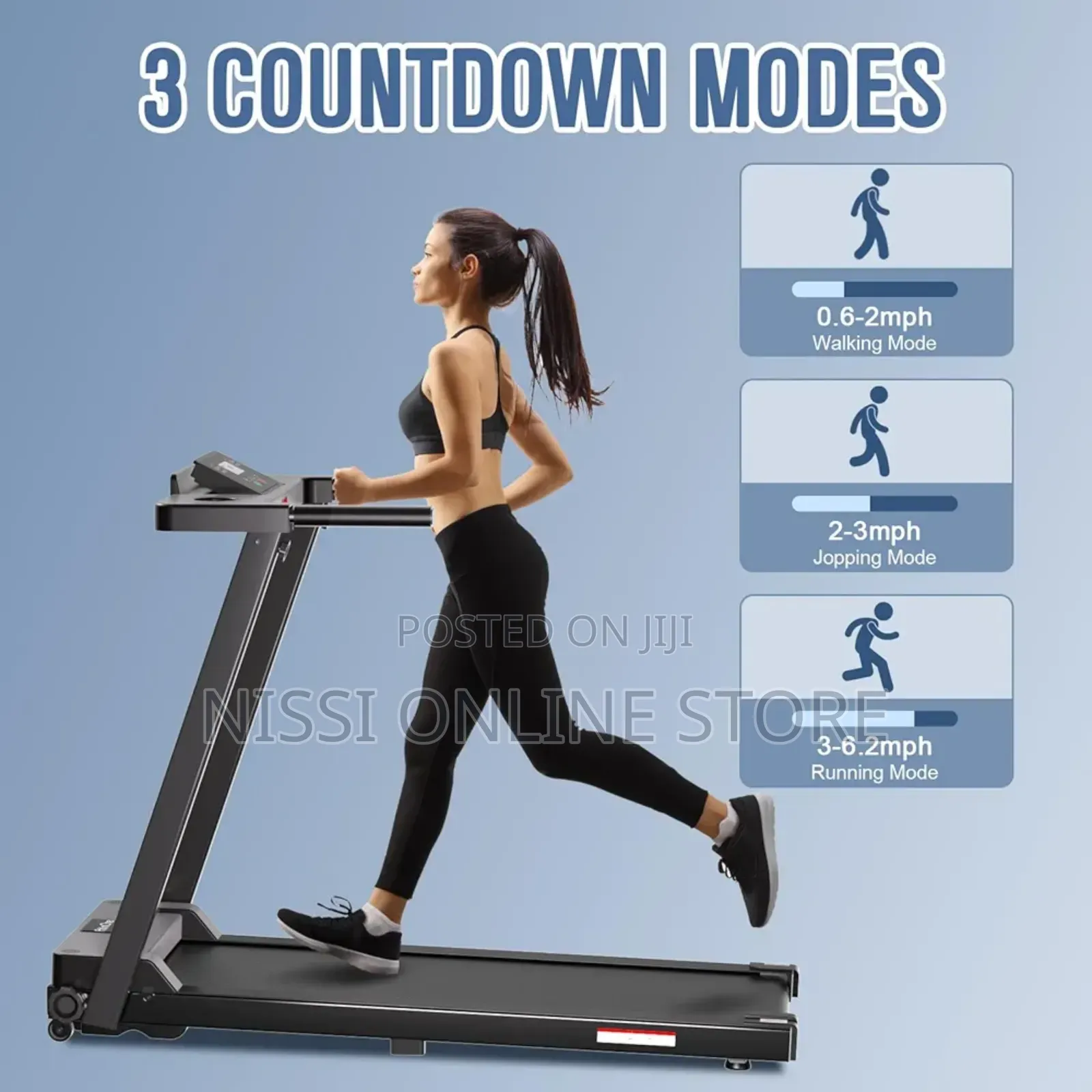 Juturna Portable Foldable Treadmill
