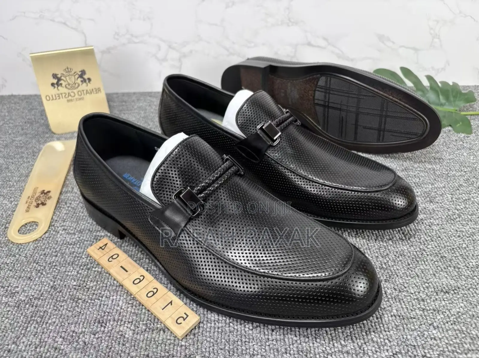 Original Men’S Super Classic Black Renato Castello Loafers