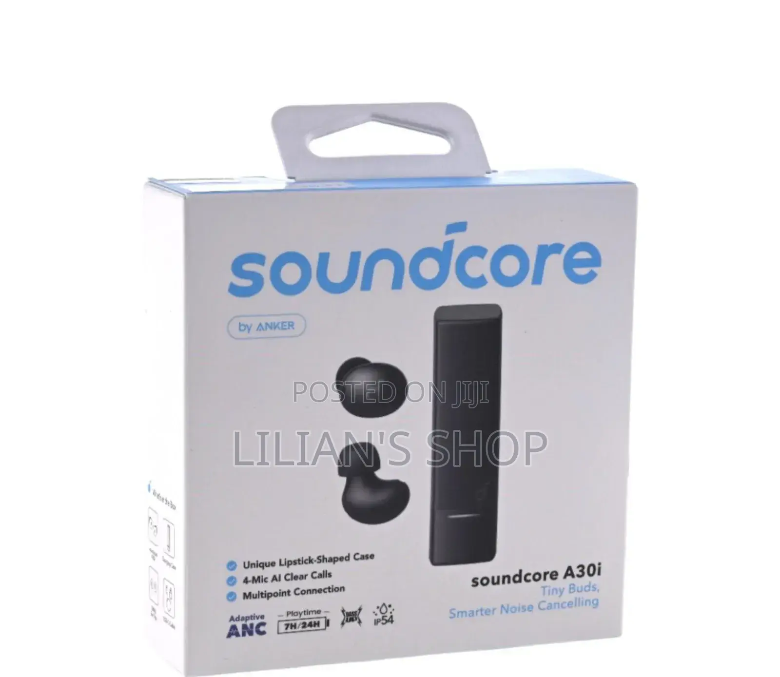 Anker Soundcore A30i Noise Cancelling Earbuds.