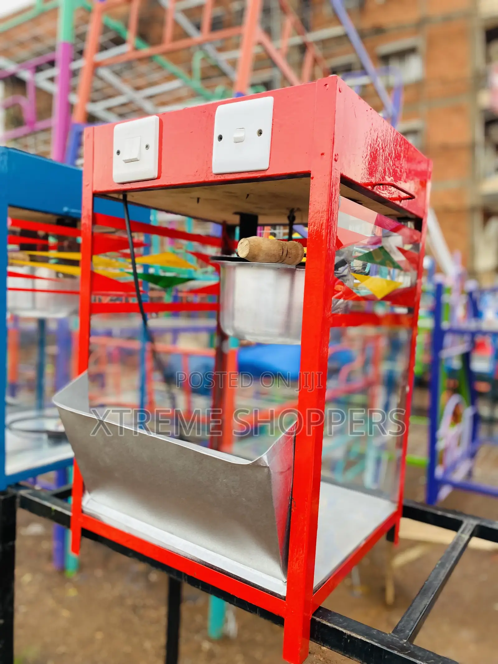 Red Color / Popsicle/Popcorn Machine