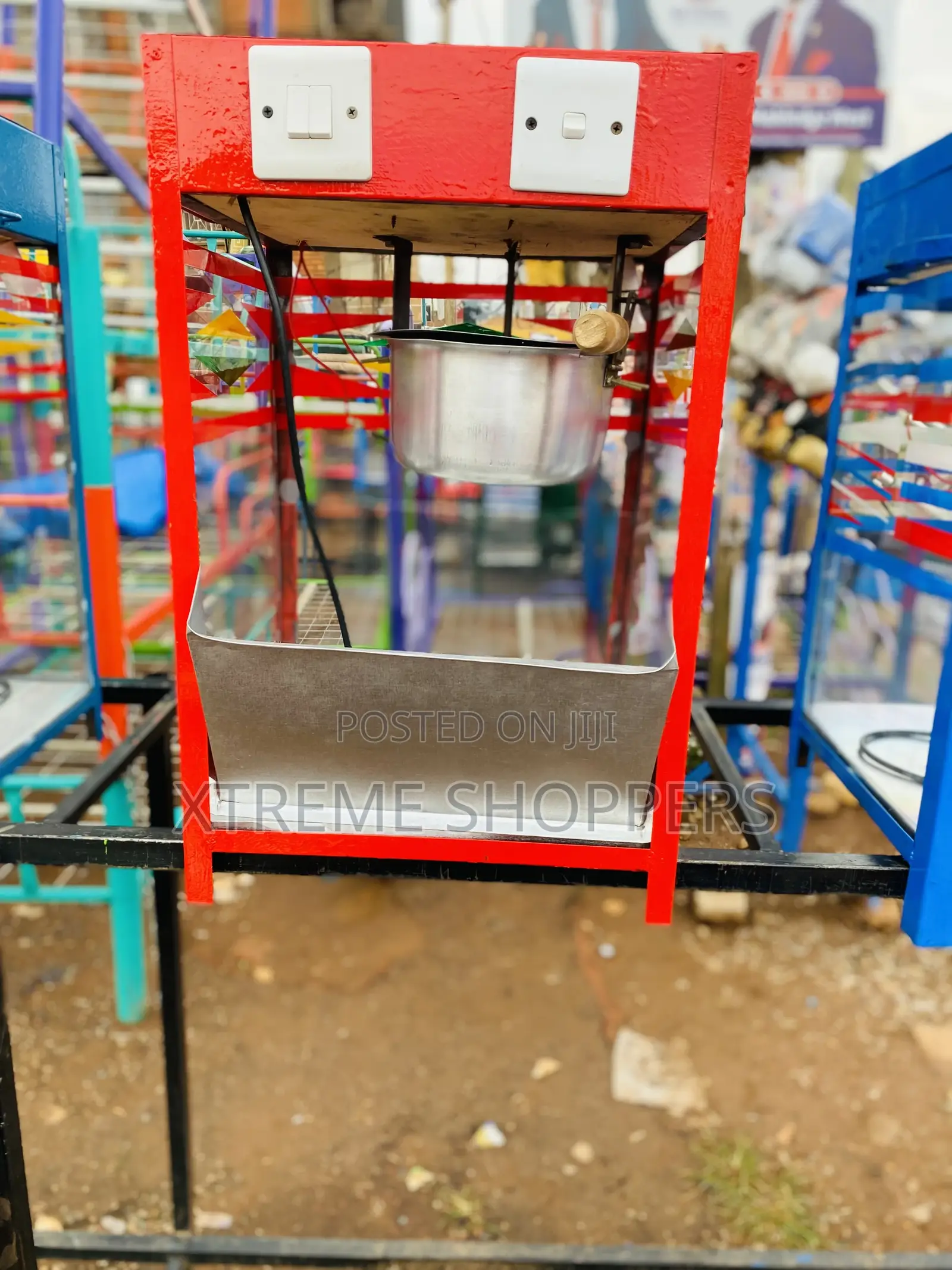 Red Color / Popsicle/Popcorn Machine