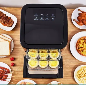 Dsp 12l Electric Hot Grill & Air Fryer, Oven – Black