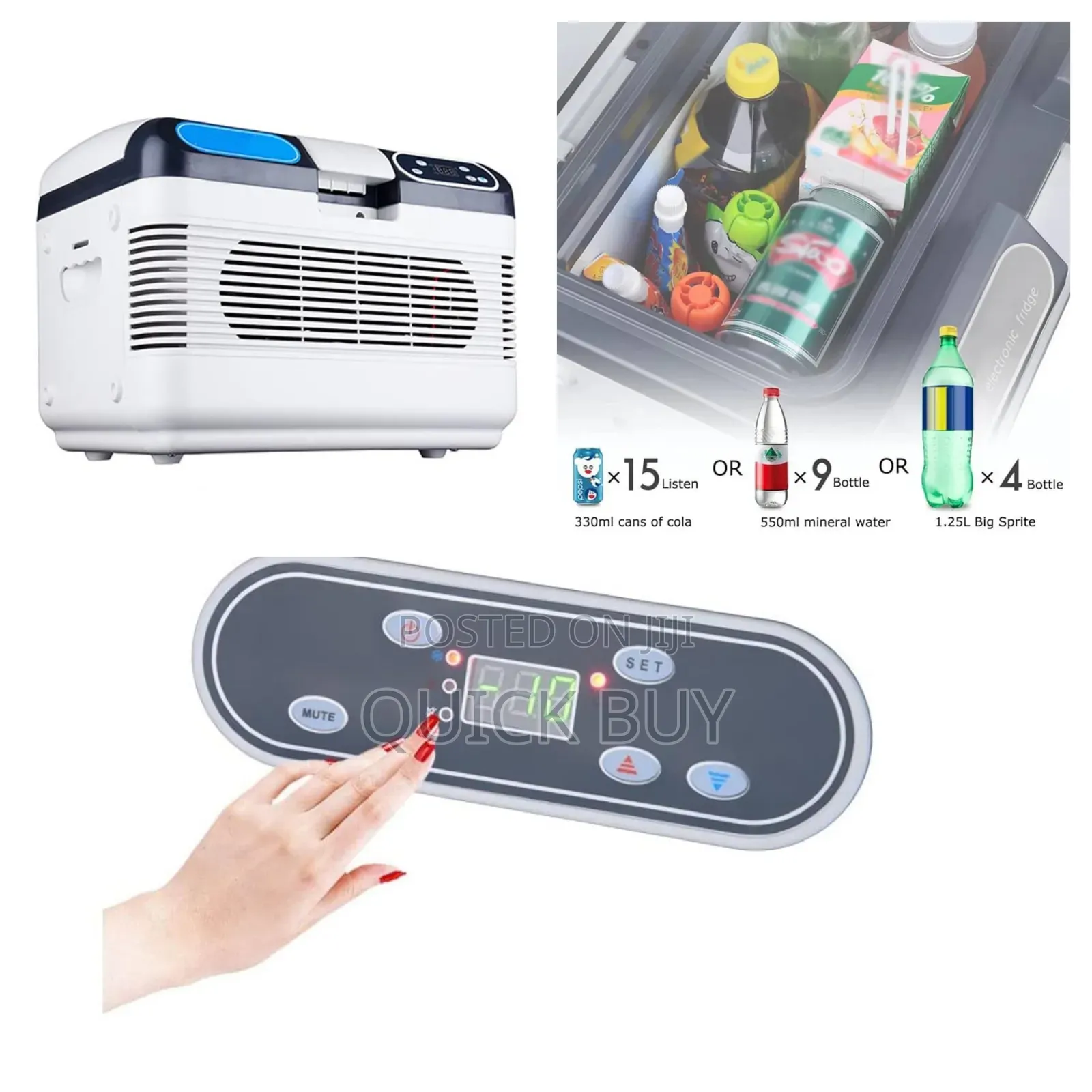 15litres Mini Car and Home Frigde With Compressor