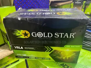 100ah Original Gold Star Vrla Solar Powder Battery Vuka