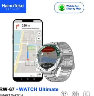 Haino Teko Germany Rw-67 Stainless Steel Fitness Watch